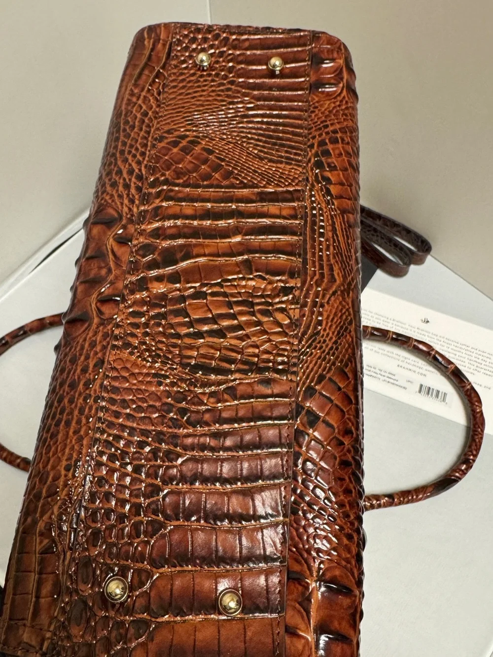 Brahmin Small Finley Pecan Melbourne